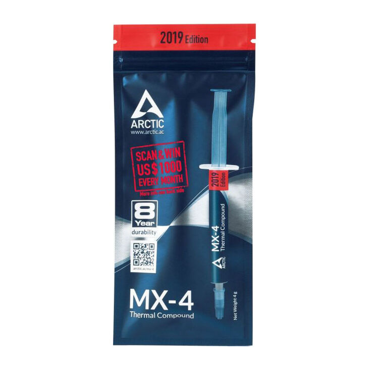 Arctic MX-4 2019 Edition Wärmeleitpaste - 4g image number 1