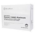 SilverStone Gemini 1300C Platinum redundant 2U power supply - 1,300 Watts image number null