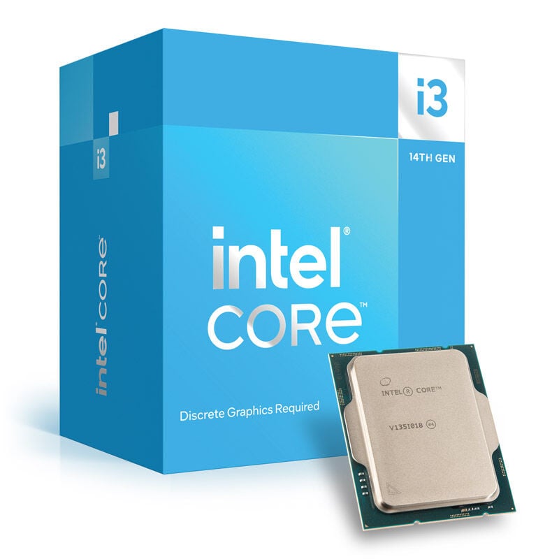 Intel Core I3-14100F 3,5 GHz (Raptor Lake Refresh) Sockel 1700 - Boxed