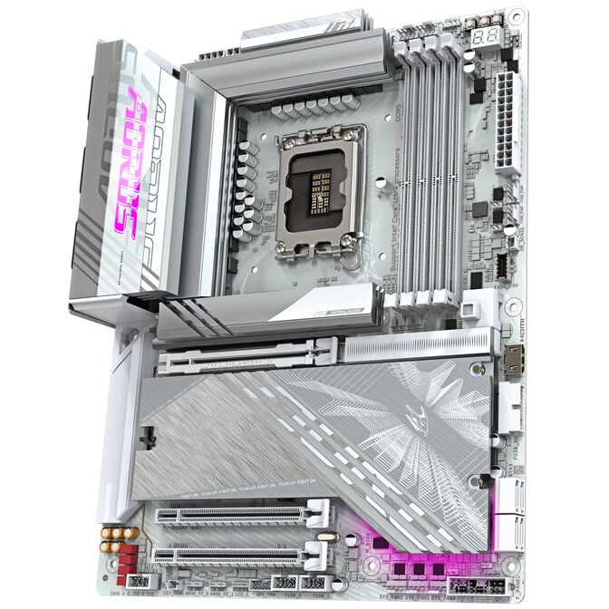 GIGABYTE Z890 AORUS Elite X ICE motherboard, LGA 1851, Intel Z890, ATX, DDR5 image number 4