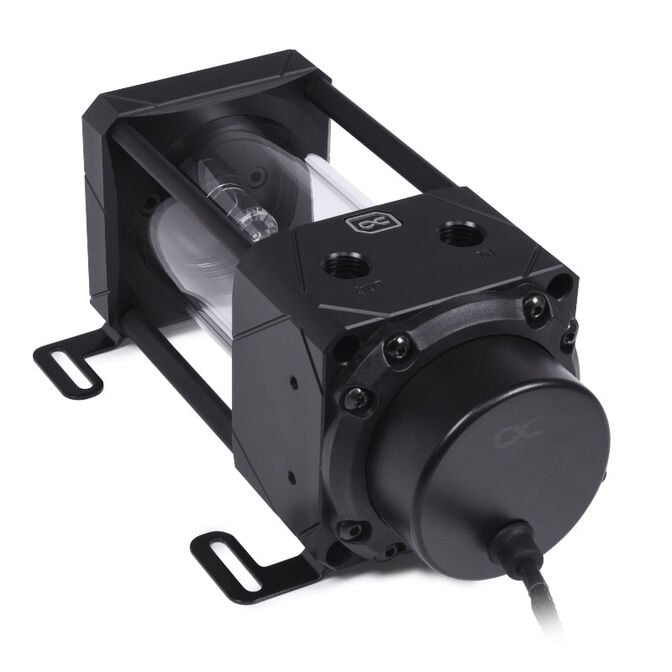 Alphacool Eisbecher Aurora D5 150 mm inkl. Alphacool VPP Apex D5 - Acetal/Glas image number 0