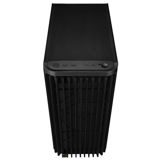 ASUS ProArt PA401 Wood Edition PC-Geh&auml;use, Midi-Tower, ATX, Mesh-Panel &ndash; schwarz image number 4