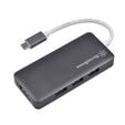 SilverStone SST-EP14C - USB 3.1 Typ-C Gen1 auf HDMI, 3x USB 3.1 Gen 1 Type-A, 1x USB 3.1 Gen 1 Type- image number null