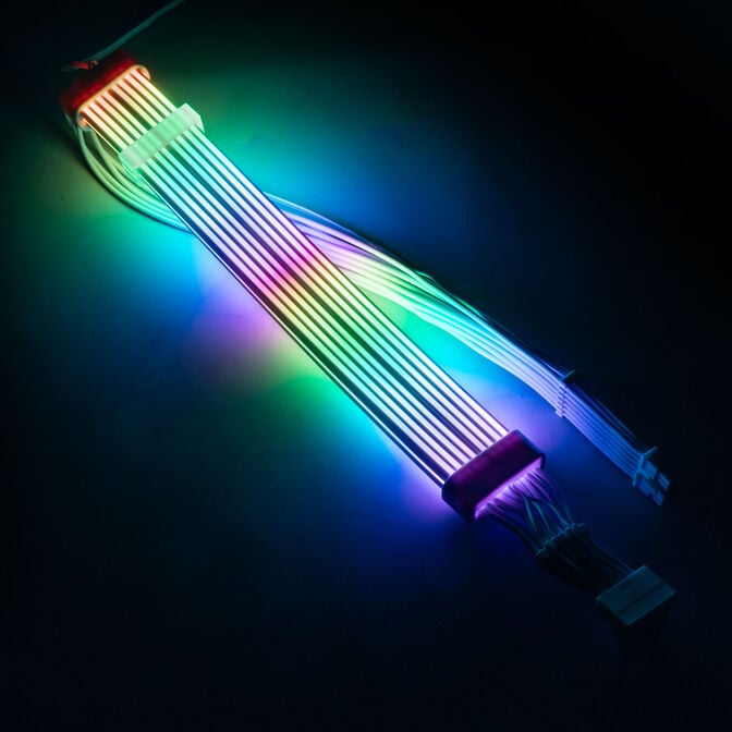 Kolink Umbra Radiant ARGB 12V-2x6 zu 12V-2x6 Stromkabel image number 1