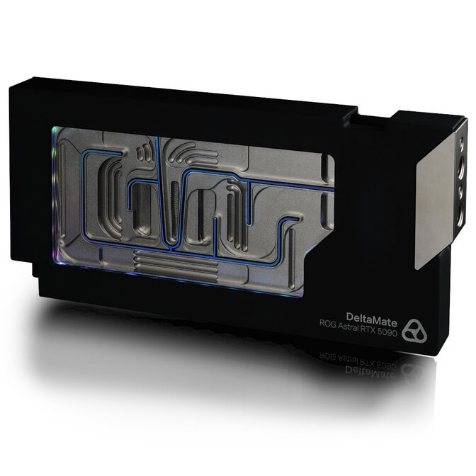 Thermal Grizzly DeltaMate GPU-Wasserk&uuml;hler f&uuml;r Astral RTX 5090, ARGB, mit Backplate - Acryl, schwarz image number 2