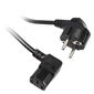 Kolink power cable SchuKo to IEC C13, 90 degrees - 1.8m
