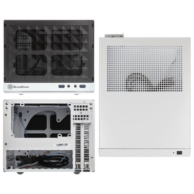 SilverStone SST-SG13WB Sugo USB3.0 - white image number 1