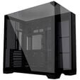 Lian Li O11 Vision Compact PC Case Bundle + 3x UNI FAN SL-INF 120 Reverse Blade Fans - Black image number null