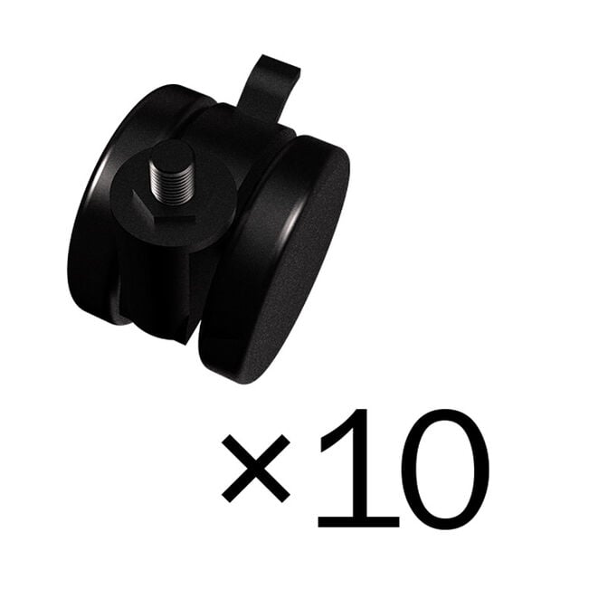 Next Level Racing Castor Wheels - lockable image number 1