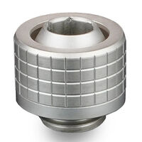 Thermal Grizzly DeltaMate Kompressions-Fitting, Messing, G1/4&rdquo;-Gewinde - Nickel, ST13