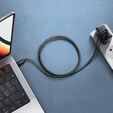 Axagon BUCM4X-CM05AB USB-C-Kabel, USB 4 Gen 3x2, 240 W PD, 8K@60Hz &ndash; schwarz image number null