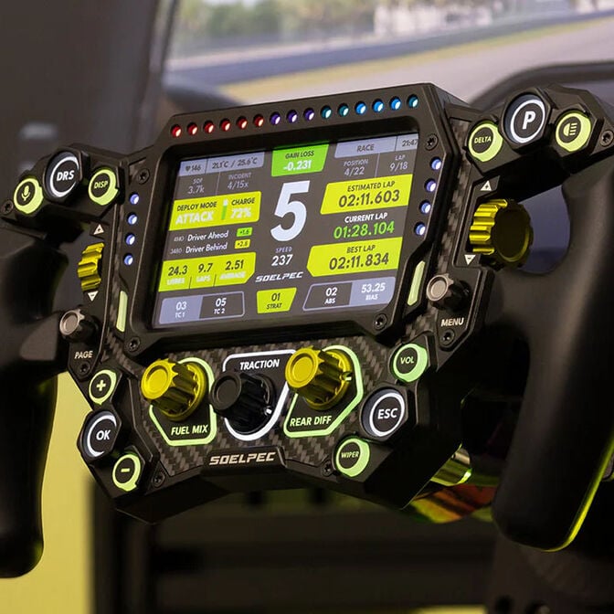 SOELPEC Spectra XR Steering Wheel - neon image number 2