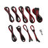 CableMod PRO ModMesh RT ASUS/Seasonic/Phanteks Cable Kits - schwarz/rot image number null