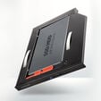 AXAGON RSS-CD09 2.5 Zoll SSD/HDD Adapter f&uuml;r optisches Laufwerk, 9,5 mm, LED image number null