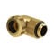 Barrow Multi-Link Adapter Connection 90 Degrees G1/4 Inch AG to 12mm OD Hardtube - rotatable, gold