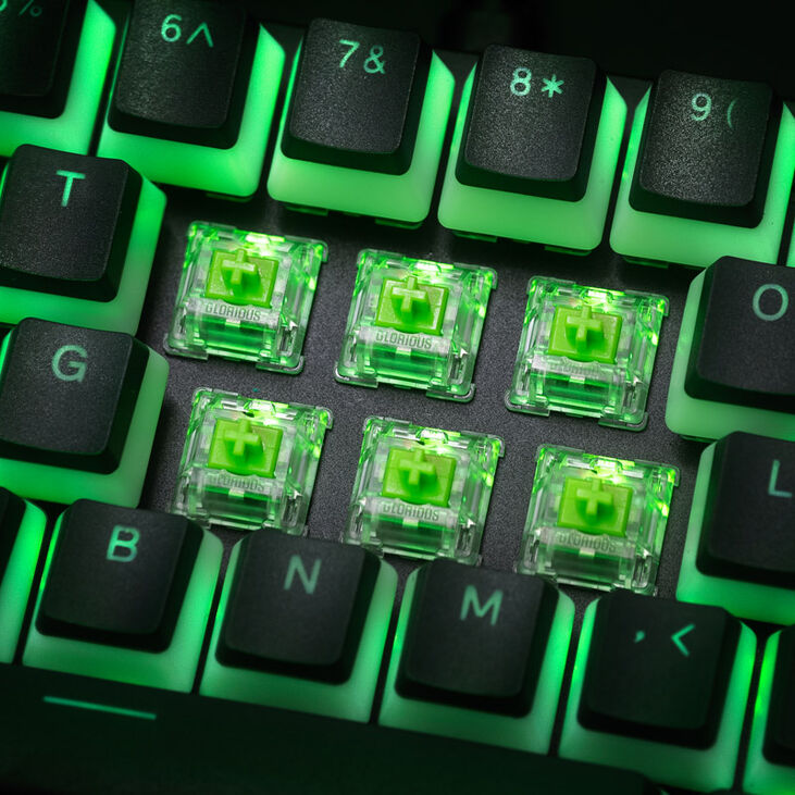 Glorious Raptor Switch, mechanical, 5-Pin, clicky, MX-Stem, 55g - 36 pieces image number 5