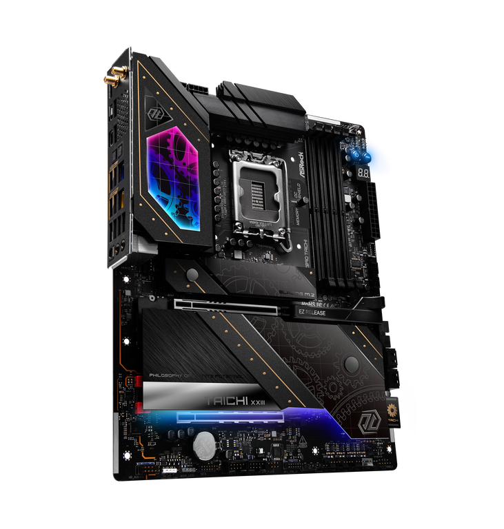ASRock Z890 Taichi Mainboard, Sockel LGA 1851, Intel Z890, ATX, DDR5 image number 1