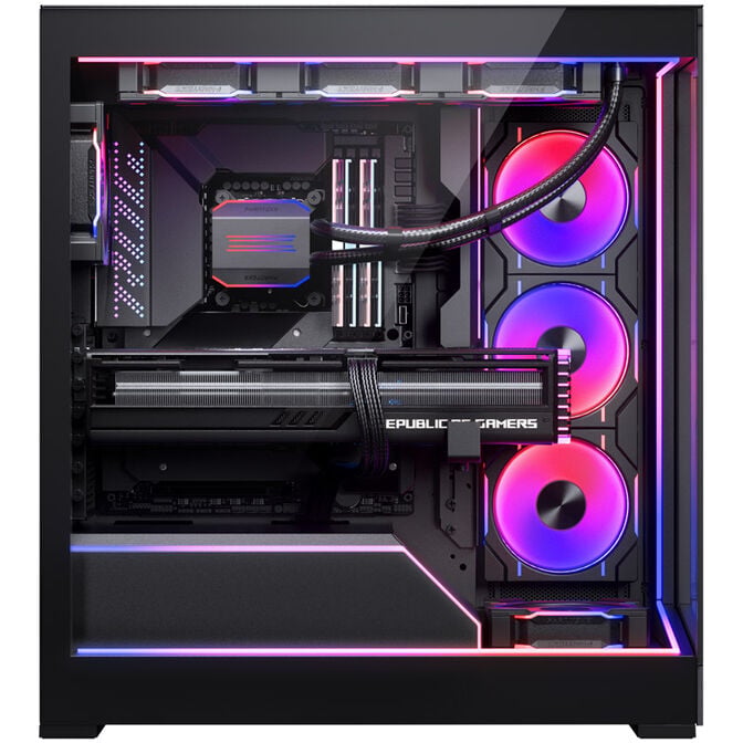 Phanteks NV5 Premium DRGB Kit + Power-Hub, 3x f&uuml;r Au&szlig;enrahmen, 1x Mainboard Kabel-Cover - schwarz image number 3
