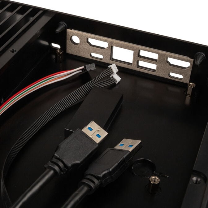 Akasa Plato TN UCFF-Geh&auml;use (Intel NUC), OEM - schwarz image number 6
