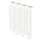 SilverStone SST-Aeroslots2W - PCI slot covers, 4 pieces - white