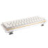 Ducky One 3 Aura White Mini Gaming Tastatur, RGB LED - MX-Blue image number null
