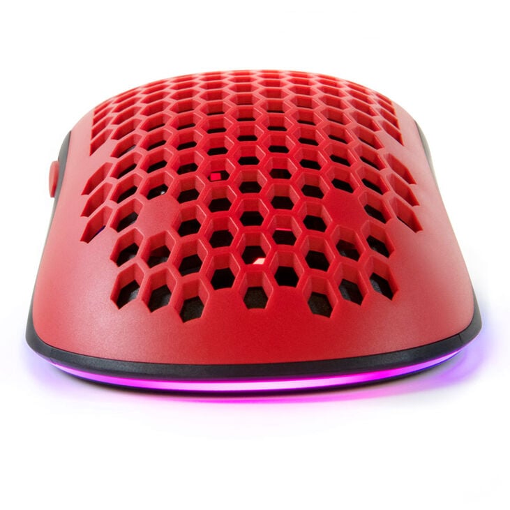 Arozzi Favo Ultra Light Gamingmaus - schwarz/rot image number 5