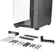be quiet! Light Base 600 DX PC Case, Mid Tower, Tempered Glass, ARGB - black image number null