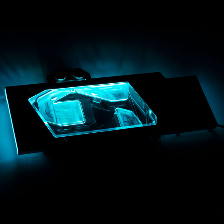 Watercool Heatkiller IV für Radeon RX 5700  XT, RGB -  Acryl + Nickel, silber image number 7