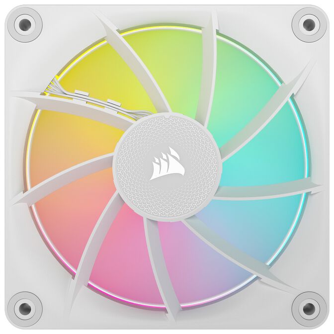 Corsair iCUE Link LX120 RGB, PWM Fan, 3-Pack - 120mm, white image number 3