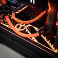 Gaming PC Configurator Chainsaw, AMD Ryzen 9 9800X3D, NVIDIA GeForce RTX 5070Ti - Custom Water Cooling image number null