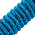 CableMod Classic Coiled Keyboard Cable USB-C zu USB Typ A, Spectrum Blue - 150cm image number null
