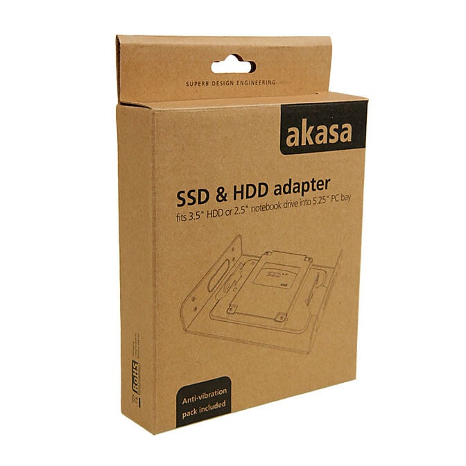 Akasa SSD/HDD Adapter AK-HDA-01 - black image number 4