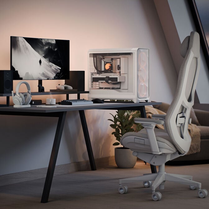 Fractal Design Meshify 3 XL RGB TG PC Geh&auml;use - Big-Tower, E-ATX, Tempered Glass - wei&szlig; image number 13