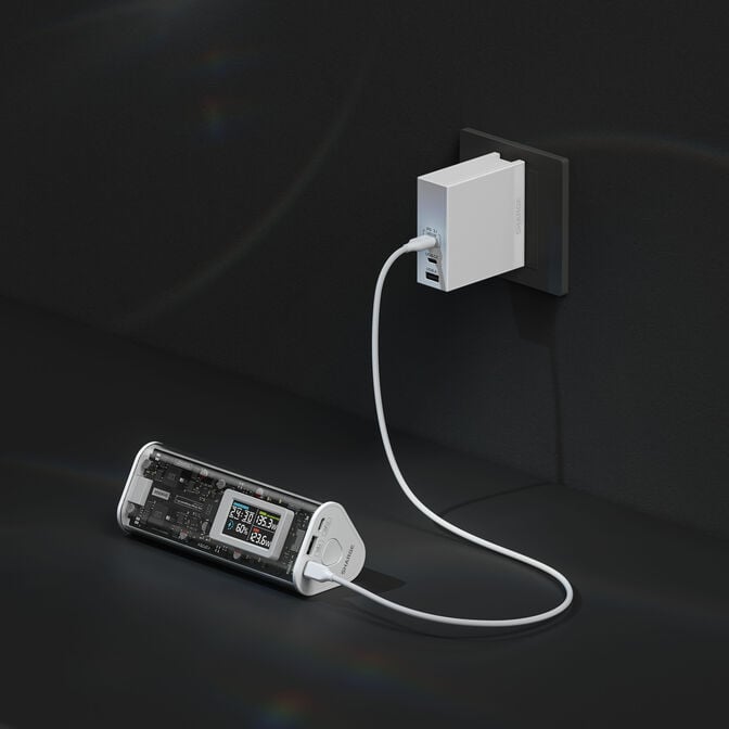 SHARGE Shargeek 170 24000 mah Powerbank - Grey image number 7