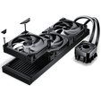 PHANTEKS Glacier One 420D30 X2 DRGB AiO Water Cooling - 420mm, Black image number null