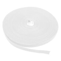 LABEL THE CABLE PRO Roll Dual Velcro Tape Roll 25m - white