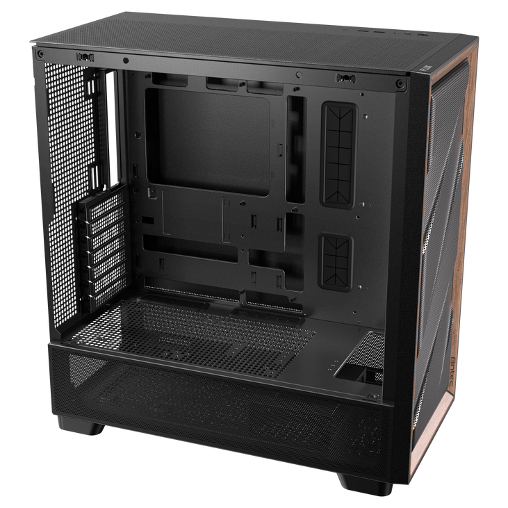 Antec Flux PC Case, Mid Tower, E-ATX, Tempered Glass – Black image number 20