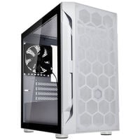 SilverStone Fara H1M Micro-ATX Geh&auml;use, Tempered Glass - wei&szlig;