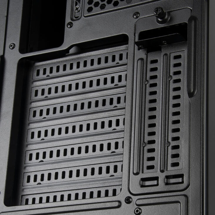 SilverStone Fara R1 V2 Mid Tower, Tempered Glass - Black image number 6