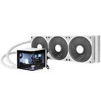 TRYX PANORAMA 360 All-in-One Liquid Cooling, 3D-AMOLED Display – 360mm, White