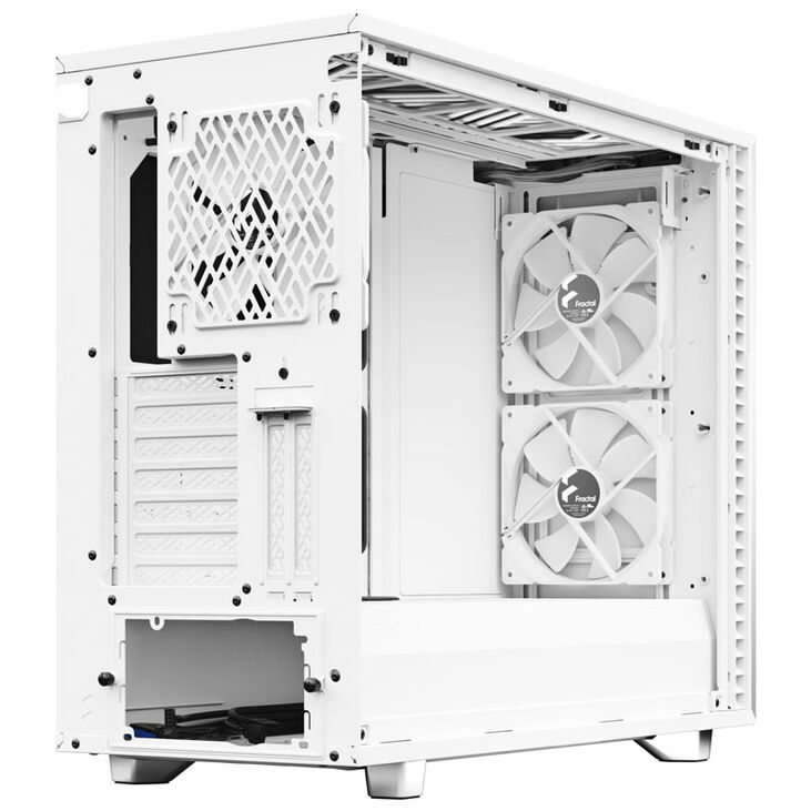 Fractal Design Define 7 White TG Midi-Tower - Tempered Glass, gedämmt, weiß image number 5
