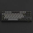 AKKO Black & Gold 5087S Gaming Tastatur, RGB &ndash; Akko V3 Cream Yellow Pro Switches, ISO DE, schwarz & gold image number null