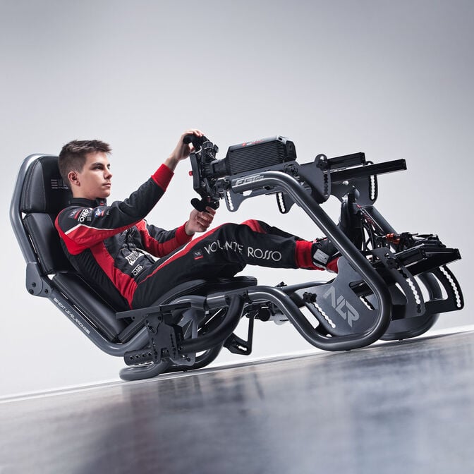 Next Level Racing F-GT Pro Racing Cockpit - grau image number 4