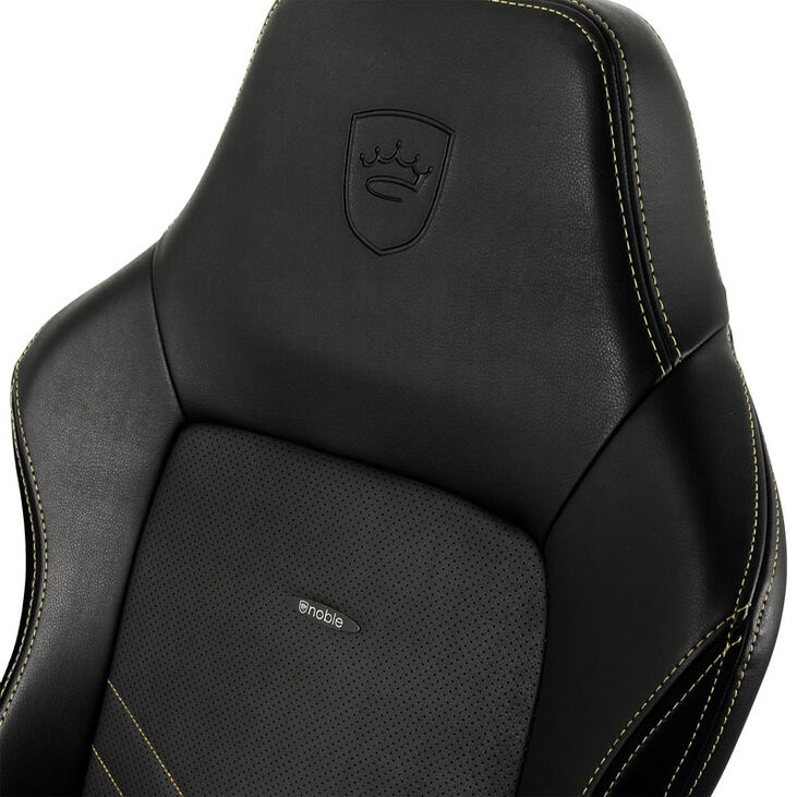 noblechairs HERO Gaming Stuhl - schwarz/gold image number 4