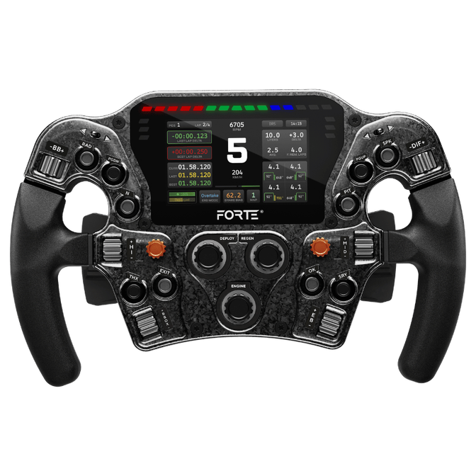 Asetek SimSports Forte Formula Pro Wheel Konfigurator image number 2
