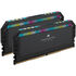 Corsair Dominator Platinum RGB DDR5-6400 RAM, CL32, XMP - 32 GB Dual-Kit, black image number null