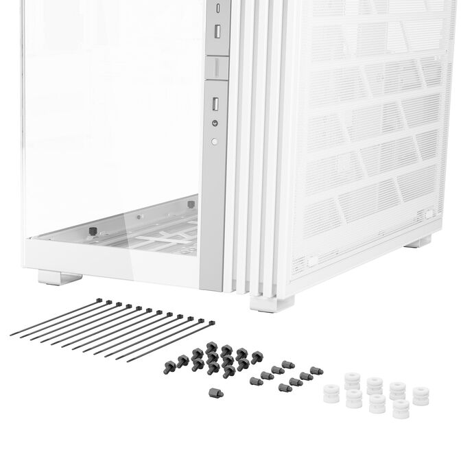 be quiet! Light Base 900 FX PC Case, Full Tower, Tempered Glass, ARGB - white image number 6