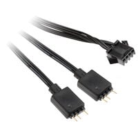 Kolink 4-Pin L&uuml;fter zu 3-Pin 5V ARGB Kabel-Adapter