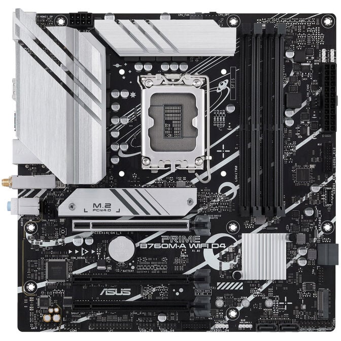 ASUS Prime B760M-A WiFi D4, Intel B760 motherboard - Socket 1700, DDR4 image number 1