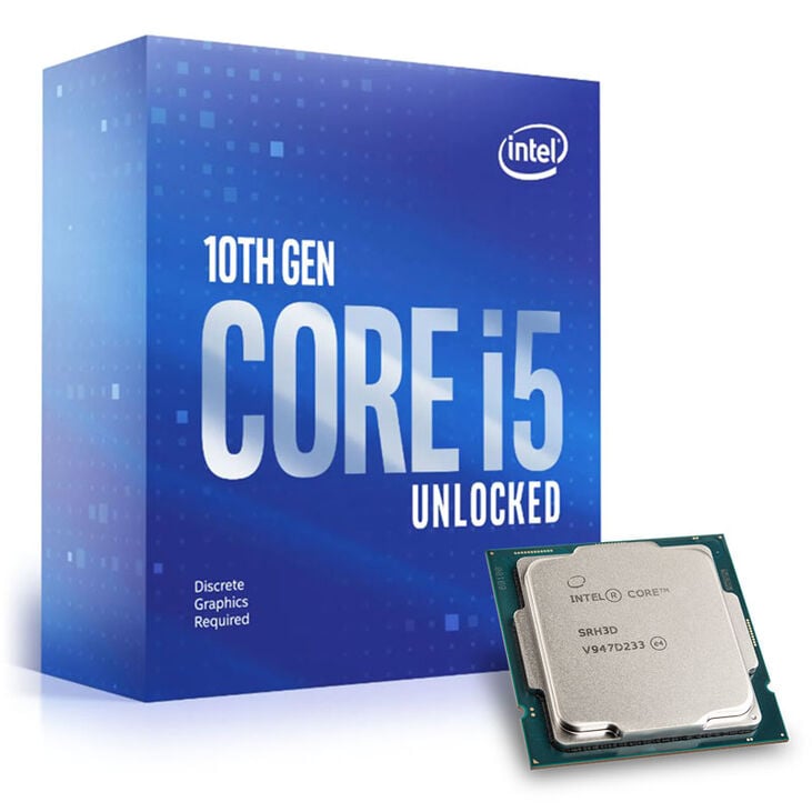 Intel Core i5-10600KF 4,10 GHz (Comet Lake) Sockel 1200 - boxed image number 0